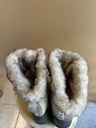 Botas nieve Quechua beige 38 impermeables