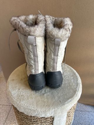 Botas nieve Quechua beige 38 impermeables