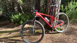 Bicicleta MTB Rockrider XC500 Roja