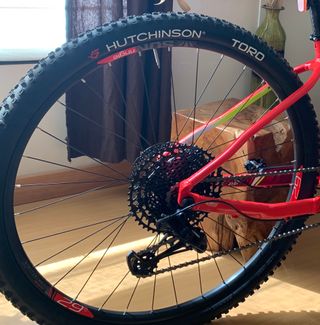 Bicicleta MTB Rockrider XC500 Roja