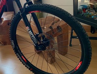 Bicicleta MTB Rockrider XC500 Roja