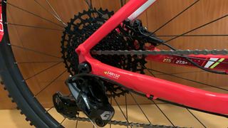 Bicicleta MTB Rockrider XC500 Roja