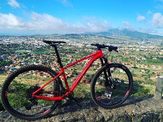 Bicicleta MTB Rockrider XC500 Roja