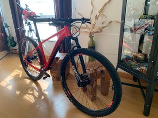 Bicicleta MTB Rockrider XC500 Roja