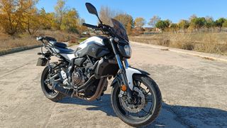 Yamaha MT-07 ABS 2017 Blanco Perla deslimitada