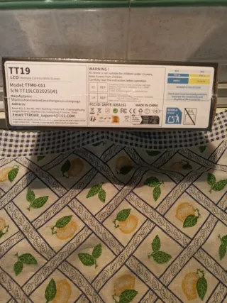 Drone TT19 brushless con radiocomando LCD nuovo