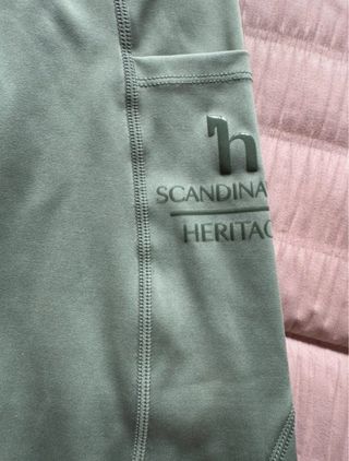 Conjunto Harcour hípica verde y azul