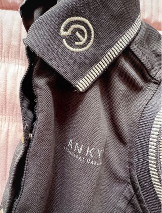 Conjunto Harcour hípica verde y azul