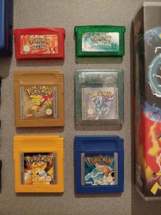 Colección Pokémon: Manuales y Juegos GBA