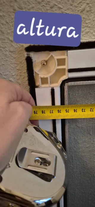 Mosquitera metálica