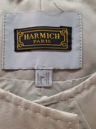 Chaqueta Harmich Paris Mujer Beige/Gris