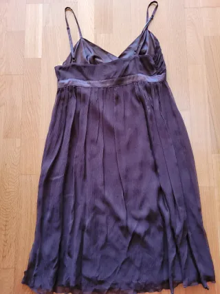 Vestido marrón Adolfo Dominguez