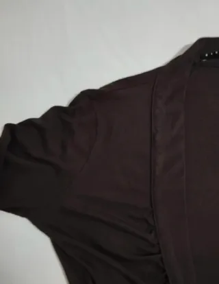 Sisley Maglia Incrocio  Marrone