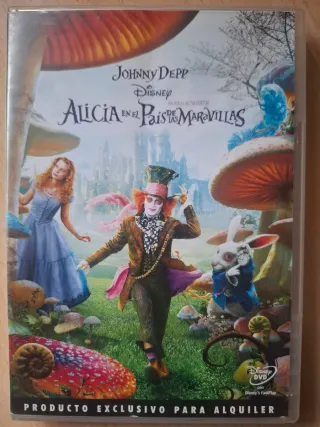 DVD Alicia en el País de las Maravillas