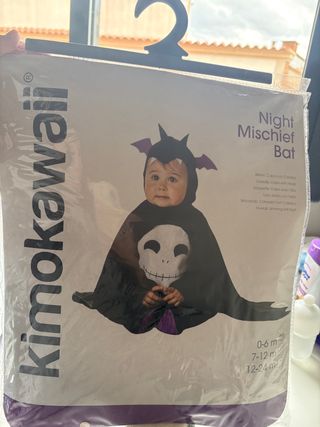 Disfraz Murciélago Night Mischief Bat Bebé