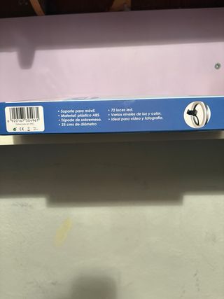 Lámpara LED USB Aro 10 con Trípode 8️⃣€