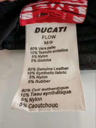 Guantes marca ducati
