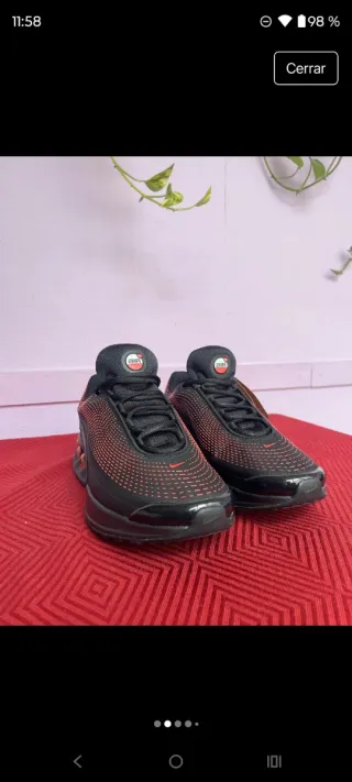 Nike Air Max Dn Zapatillas Negras Rojas