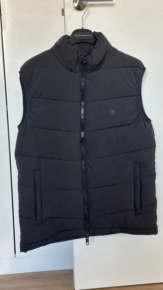 Chaleco acolchado negro