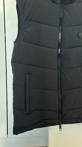Chaleco acolchado negro