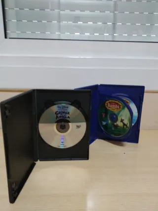 Pack Dúo Disney George de la Jungla y Bambi DVD