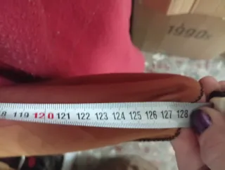 Vestido largo plisado efecto fuego