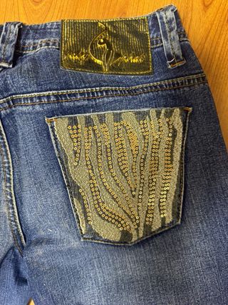 Pantalón Vaquero Mujer Baby Phat Azul Talla 7