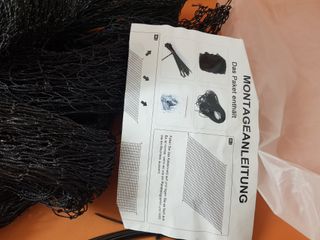 QWORK Red para Gatos Reforzada con Alambre 3x6m