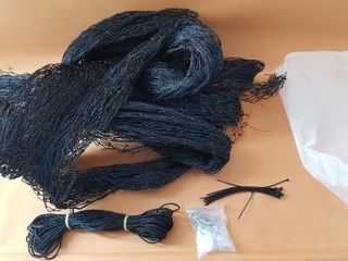 QWORK Red para Gatos Reforzada con Alambre 3x6m