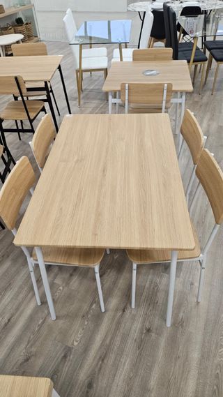 OFERTA! Conjunto cocina, mesa y cuatro sillas