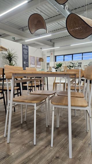 OFERTA! Conjunto cocina, mesa y cuatro sillas