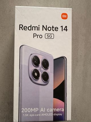Redmi Note 14 Pro 5G Xiaomi TOTALMENTE PRECINTADO