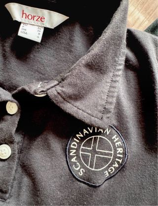 Conjunto Hípica Negro y Blanco