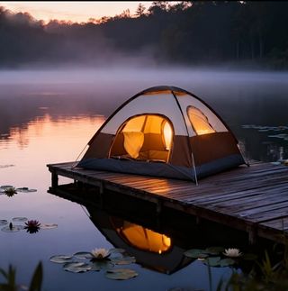 Tienda de campaña 2 personas con ventana