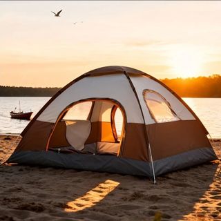 Tienda de campaña 2 personas con ventana