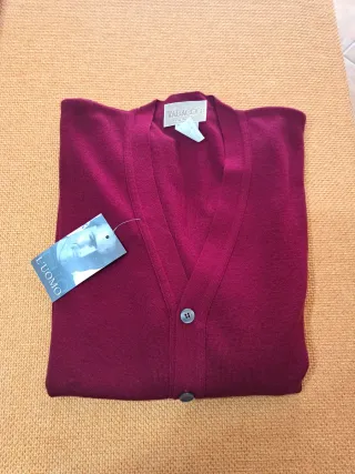 Tabacco Cardigan Bordeaux Taglia L