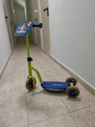 Patinete infantil 3 ruedas Juguettos