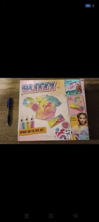 Kit de diseño Glitzy Spray On Tie Dye