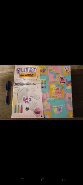 Kit de diseño Glitzy Spray On Tie Dye