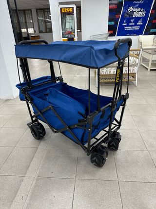Carro transportador VEVOR azul