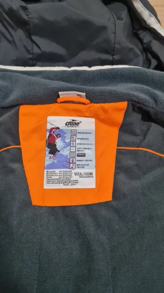 Chaqueta de Snow/ Esquí Crane Sports Thinsulate XL