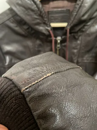 Cazadora de cuero Pepe Jeans Talla M