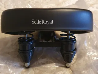 Sillín Bicicleta Selle Royal Negro