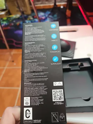 Logitech G PRO X SUPERLIGHT 2 Negro