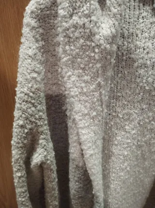 Chaqueta de punto con capucha mujer