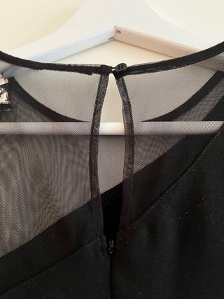 Vestido largo negro fiesta