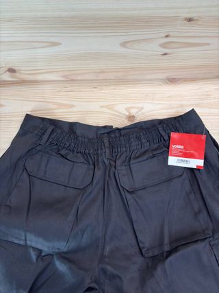Pantalones multibolsillos Velilla Talla 54 Negro