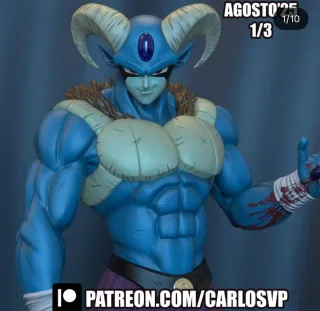 Figura Resina Moro Dragon Ball Super