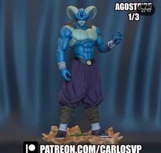 Figura Resina Moro Dragon Ball Super