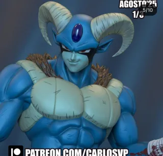 Figura Resina Moro Dragon Ball Super